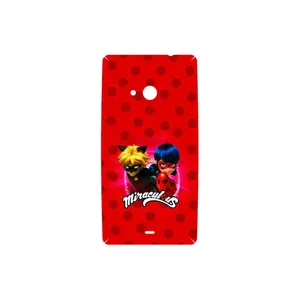 MAHOOT Ladybug and Cat Noir Cover Sticker for Microsoft Lumia 535
