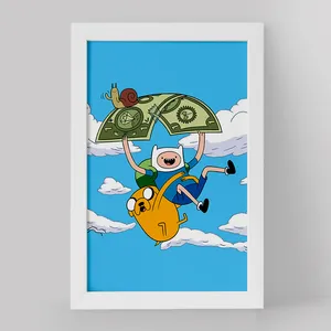 تابلو خندالو مدل جیک و فین وقت ماجراجویی Adventure Time کد 20857