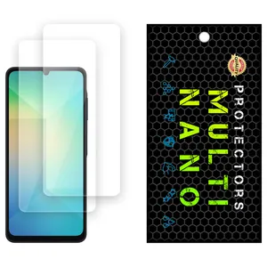 Multi Nano X-S2N Model Transparent Screen Protector Suitable For Samsung Galaxy A06 5G Mobile Phone Pack Of 2