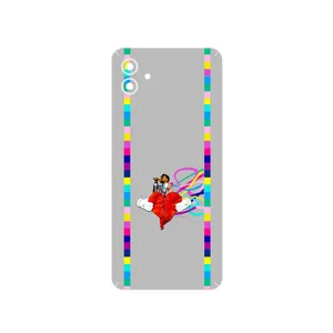 MAHOOT Collage of Heartbreak Cover Sticker for Samsung Galaxy A04