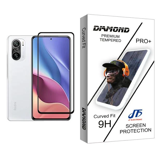 محافظ صفحه نمایش جی اف مدل Diamond Glass MIX001 مناسب برای گوشی موبایل شیائومی Redmi K40