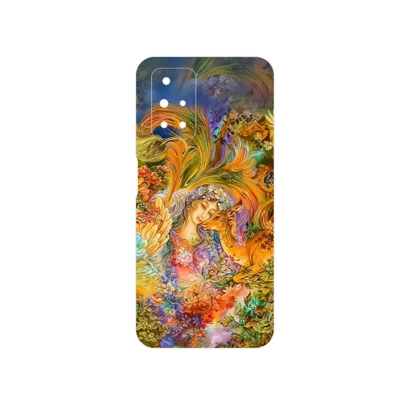 برچسب پوششی ماهوت مدل Persian miniature 3 مناسب برای گوشی موبایل شیائومی Redmi 10