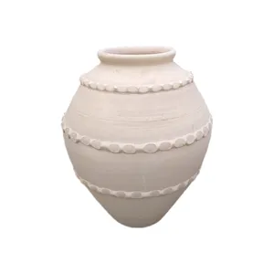 گلدان سفالی مدل رایبد کد PaT770