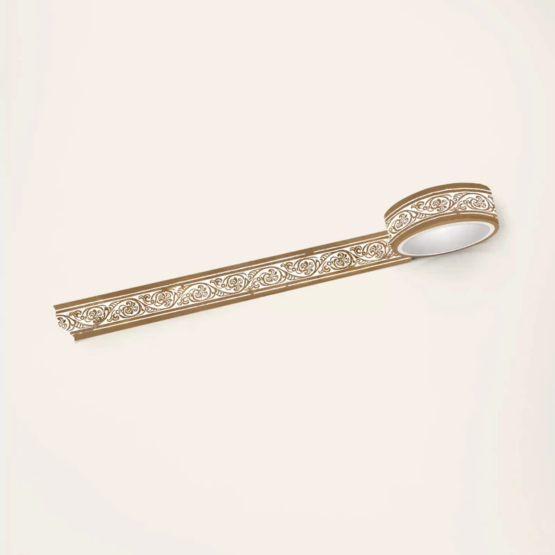 چسب نواری مریخ مدل واشی old motif 03 عرض 1.5 سانتی متر