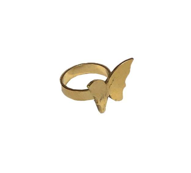 انگشتر زنانه مدل پروانه  کد 3