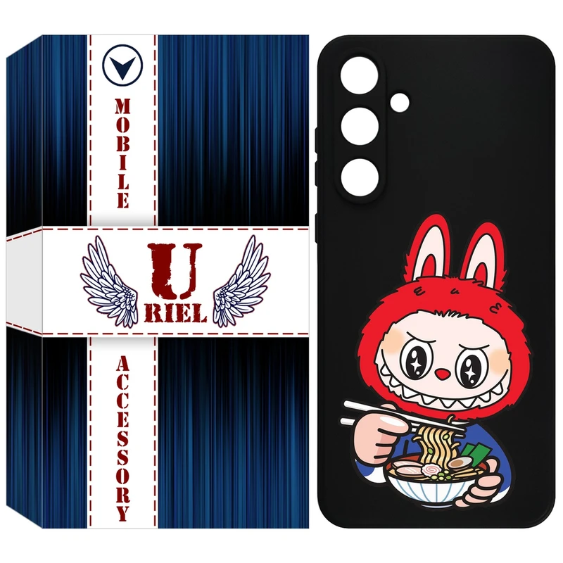 کاور یوریل مدل KSH کد 117 طرح لبوبو Labubu مناسب برای گوشی  موبایل سامسونگ Galaxy S25 FE