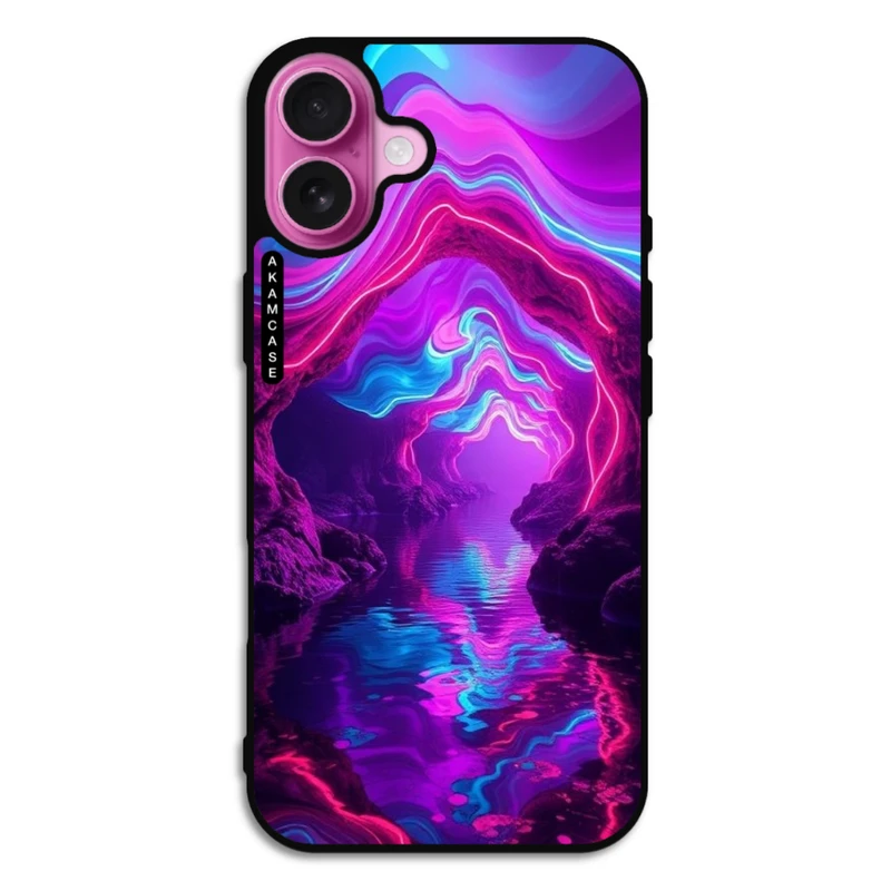 کاور آکام مدل AMC-WA16PLUS-NEON-14 مناسب برای گوشی موبایل اپل iPhone 16 Plus