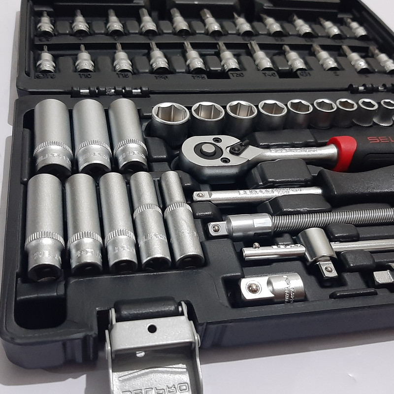 آچار بکس سلپرو مدل 72557 مجموعه 57 عددی آچار بکس سلپرو مدل 72557 مجموعه 57 عددی