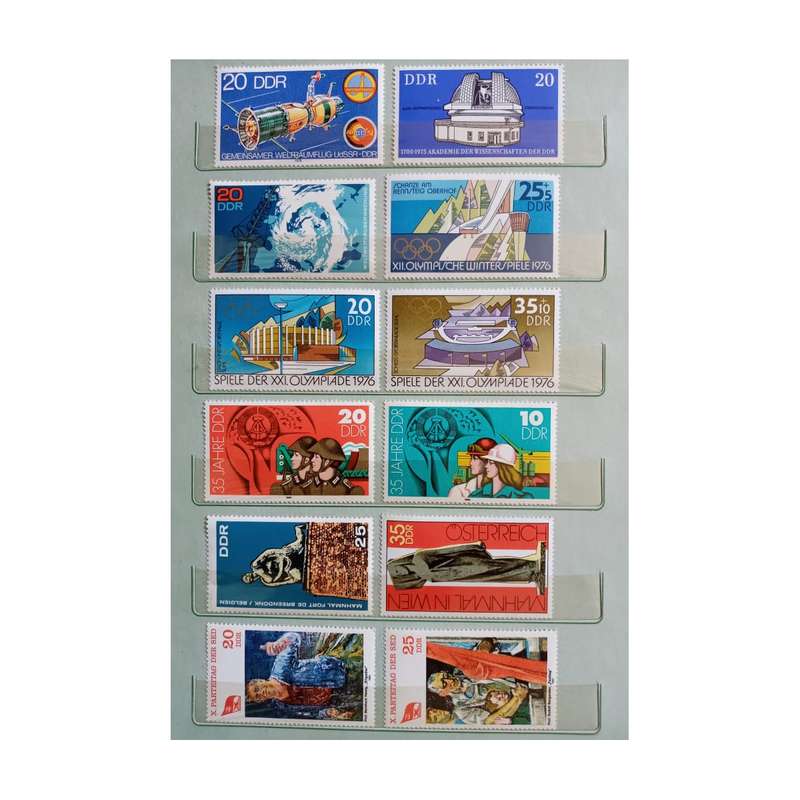 تمبر یادگاری مدل آلمان کد 02 مجموعه 12 عددی