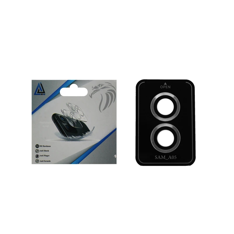  محافظ لنز دوربین مدل شابلون دار فلزی مناسب برای گوشی موبایل سامسونگ Galaxy A05