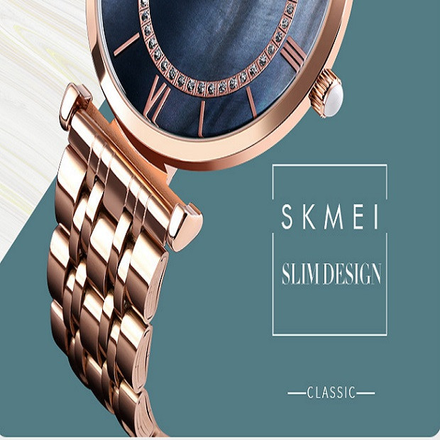 ساعت مچی عقربه ای زنانه اسکمی مدل 9198