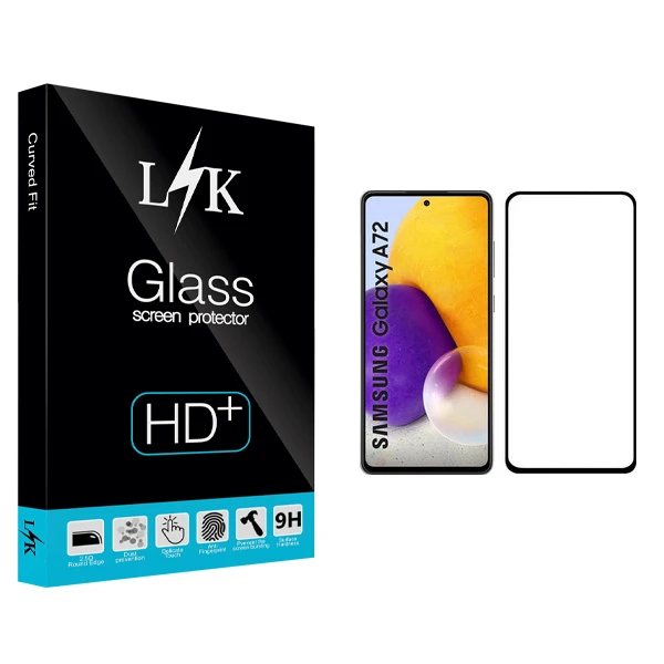 محافظ صفحه نمایش ال کی مدل +LITE مناسب برای گوشی موبایل سامسونگ Galaxy A72