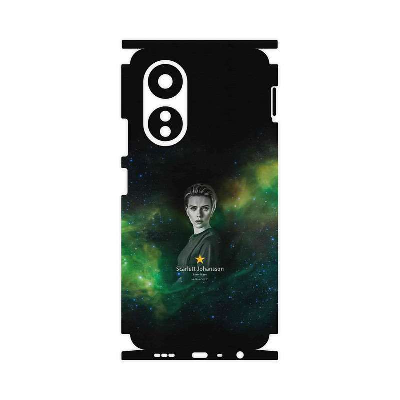 برچسب پوششی ماهوت مدل Scarlett Johansson-FullSkin مناسب برای گوشی موبایل اپو A58 4G