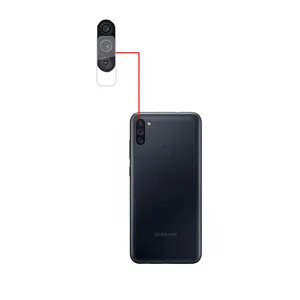 محافظ لنز دوربین مدل PG مناسب برای گوشی موبایل سامسونگ Galaxy M11