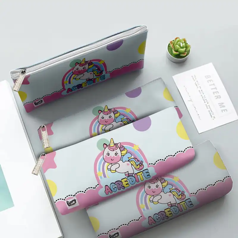 جامدادی مستر راد مدل اسب تک شاخ طرح یونیکورن کد fiory 2096