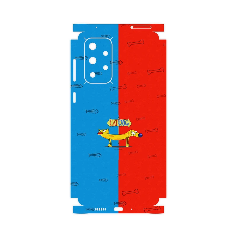 برچسب پوششی ماهوت مدل CatDog-FullSkin مناسب برای گوشی موبایل سامسونگ Galaxy A73 5G