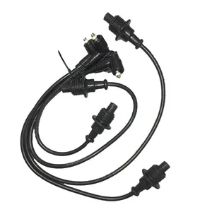 وایر شمع ال کا اس مدل استاندارد مناسب برای پژو پارس و سمند بسته 4 عددی