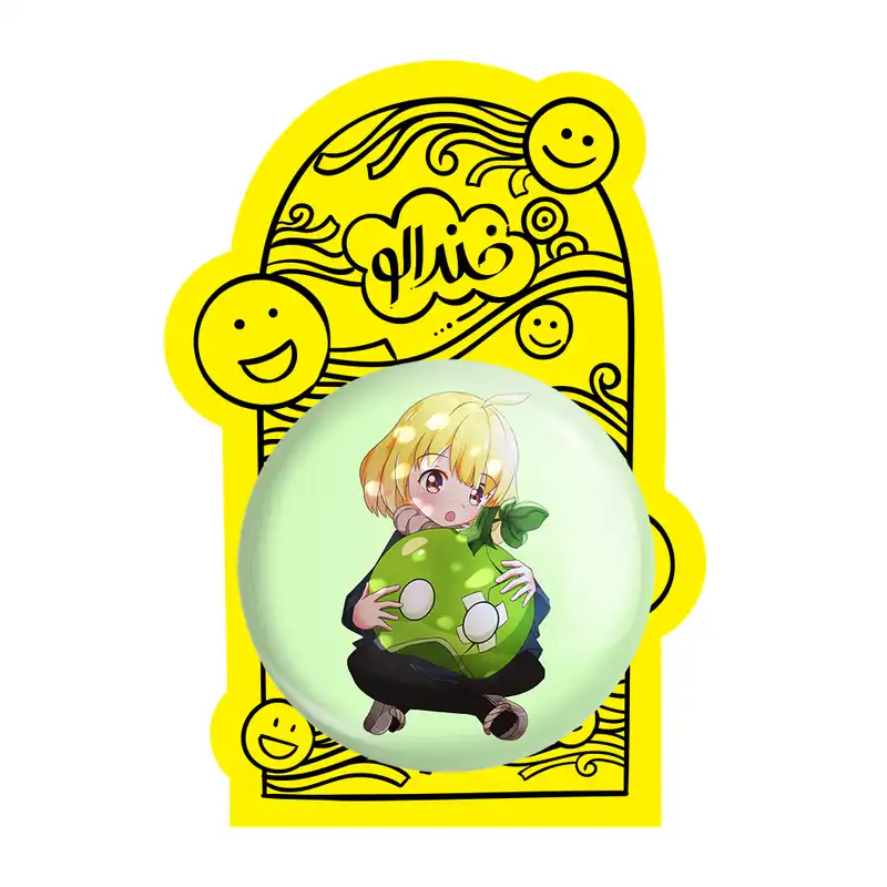 آینه جیبی خندالو مدل سویکا انیمه دکتر استون Dr. Stone کد 27498