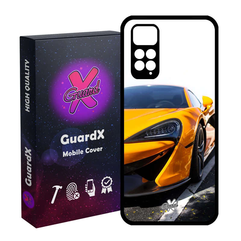 کاور گارد ایکس طرح خودرو مدل Glass10193 مناسب برای گوشی موبایل شیائومی Redmi Note 11S/ Note 11 4G