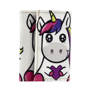   کیف پول دخترانه طرح unicorn کد 4012