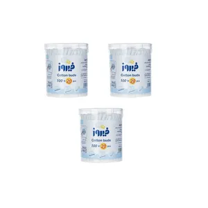 گوش پاک کن فیروز مدل high absorbency بسته 3 عددی