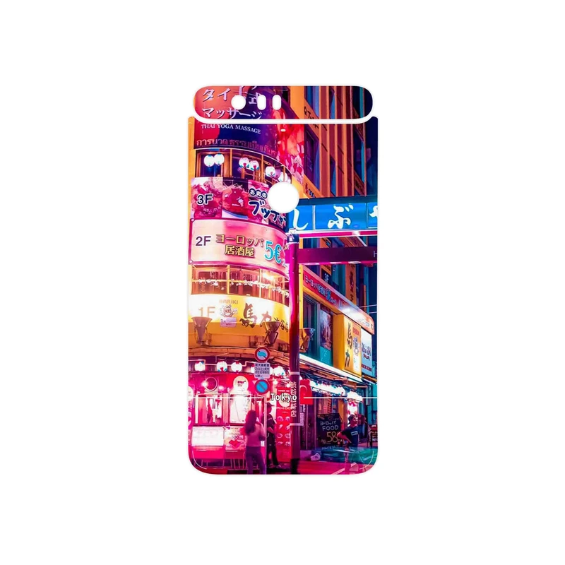 برچسب پوششی ماهوت مدل Tokyo City مناسب برای گوشی موبایل گوگل Nexus 6P