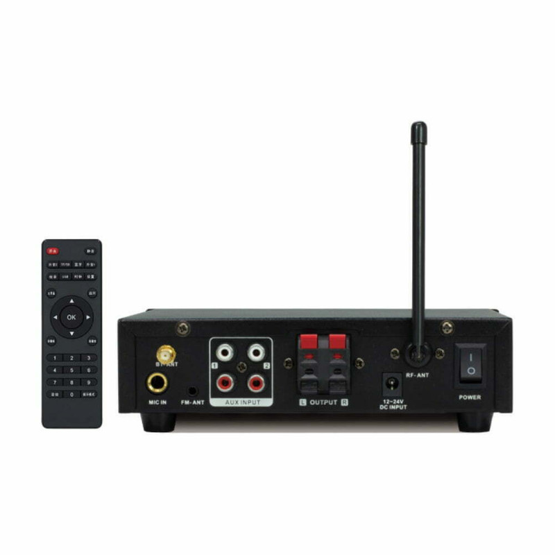 آمپلی فایر اس او اس مدل رومیزی دو کانال JX3030