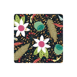 زیر لیوانی طرح گل مدل MC1060