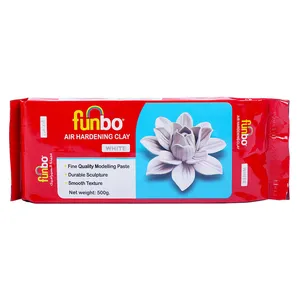 خمیر مجسمه‌سازی مدل هواخشک فانبو کد FO-AHC-500-WE