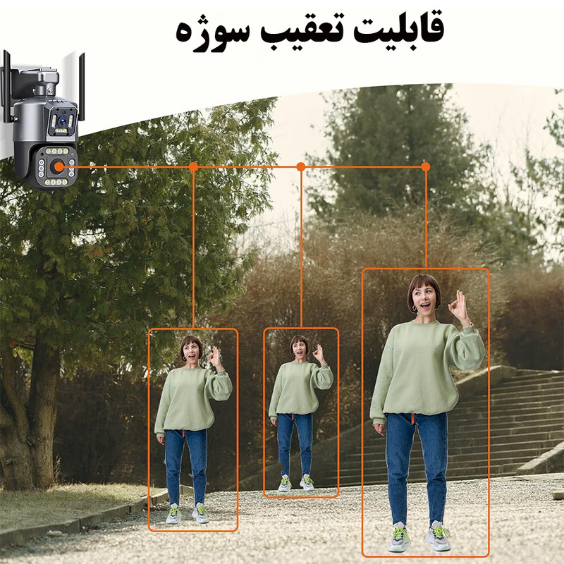 دوربین مداربسته سیم کارتی مدل QQ816-3MP