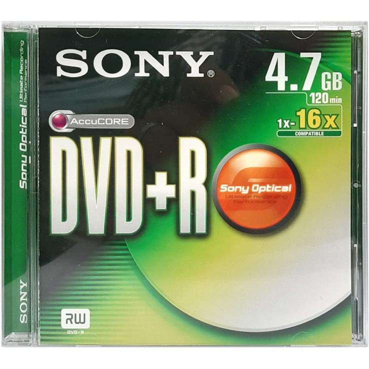 دی وی دی خام سونی مدل DVD+R دی وی دی خام سونی مدل DVD+R