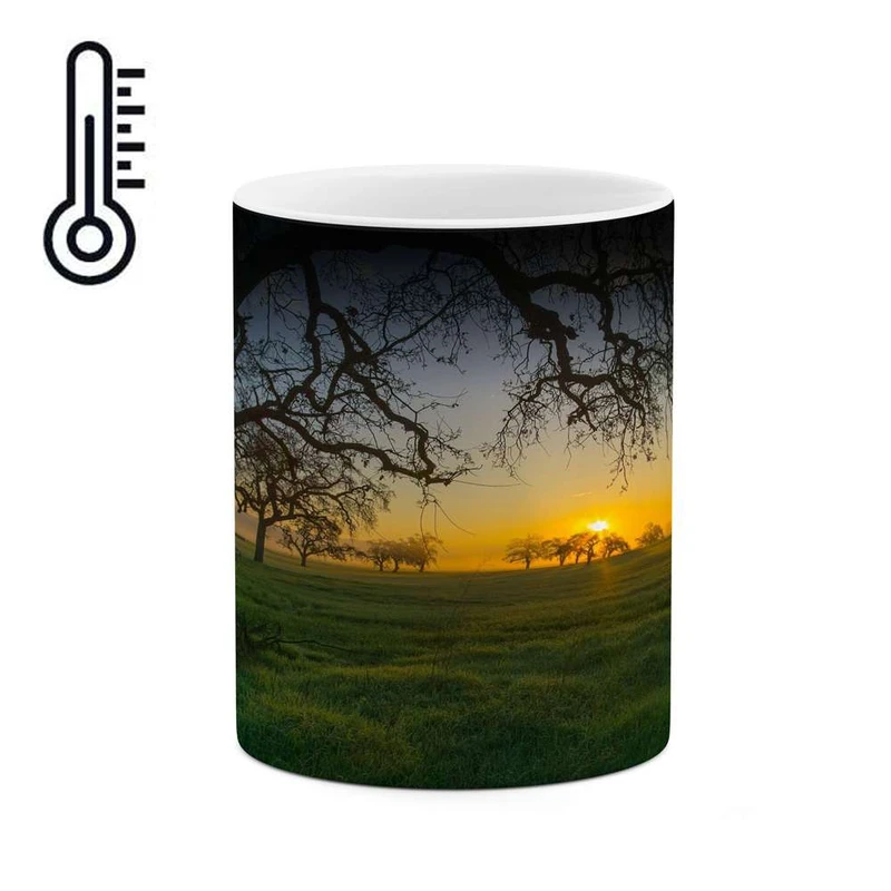 ماگ حرارتی کاکتی مدل منظره کد mgh17457