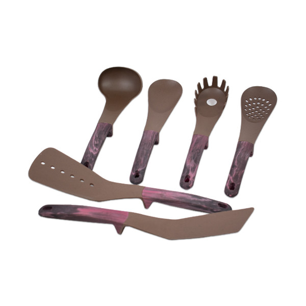 سرویس کفگیر و ملاقه 7 پارچه لایف اسمایل مدل TOOL-15