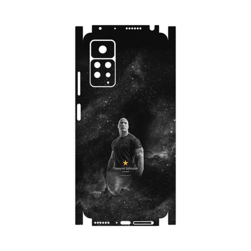 برچسب پوششی ماهوت مدل Dwayne Johnson-FullSkin مناسب برای گوشی موبایل شیائومی Redmi Note 11 Pro Plus 5G (India)