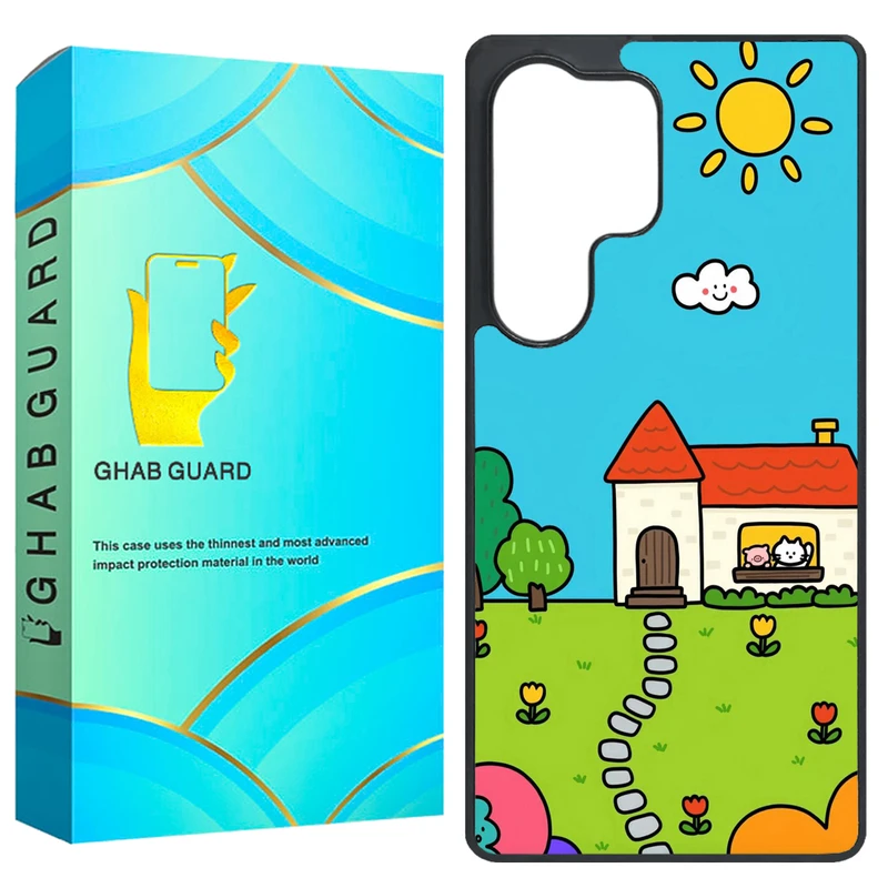 کاور قاب گارد طرح نقاشی مدل GS25U مناسب برای گوشی موبایل سامسونگ Galaxy S25 Ultra 