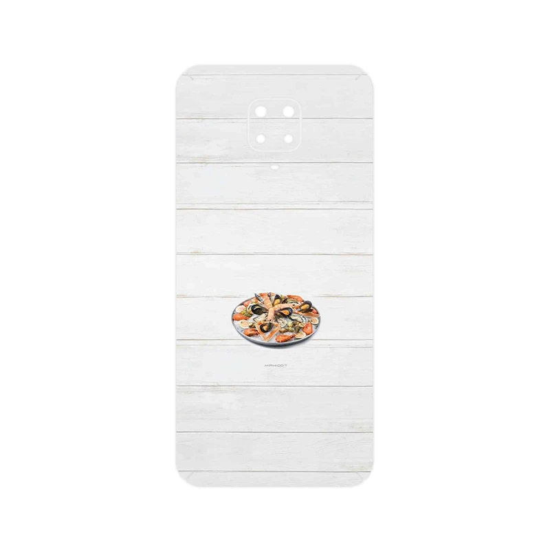 برچسب پوششی ماهوت مدل Seafood مناسب برای گوشی موبایل شیائومی Redmi Note 9 Pro