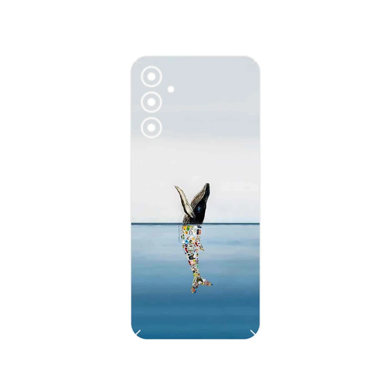 برچسب پوششی ماهوت مدل Collage of Sea Trash مناسب برای گوشی موبایل سامسونگ Galaxy M14