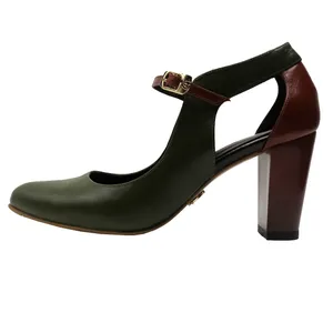 کفش زنانه تاپ سیلور چرم مدل 219