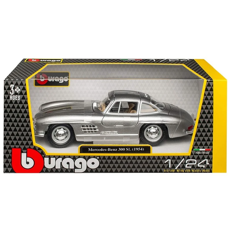 ماکت ماشین بوراگو مدل Mercedes-Benz 300 SL 1954