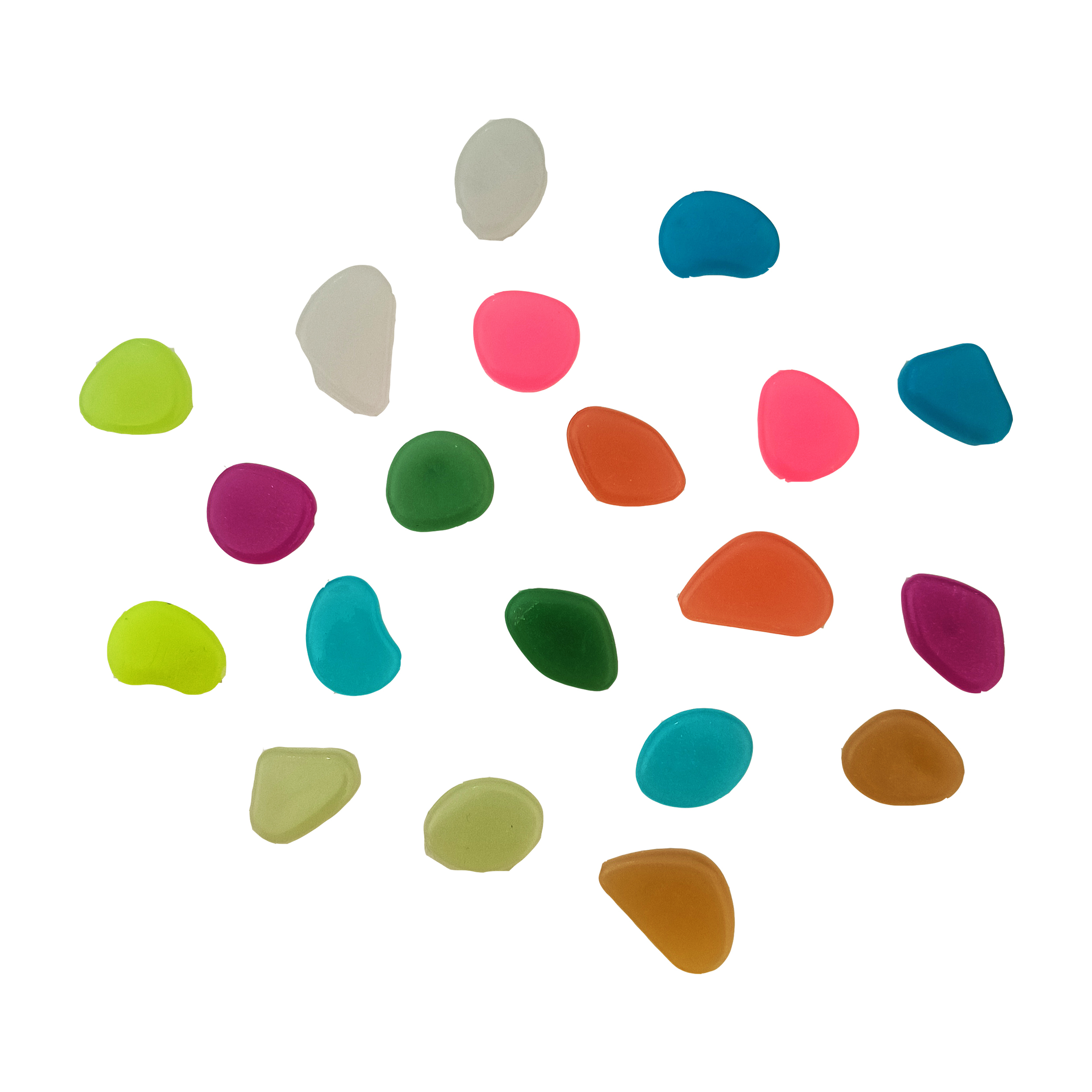 سنگ تزیینی آکواریوم مدل شب تاب کد SN02 مجموعه 20 عددی