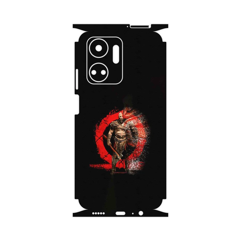 برچسب پوششی ماهوت مدل GOD_OF_WAR-FullSkin مناسب برای گوشی موبایل آنر X7a