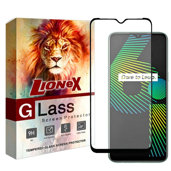 محافظ صفحه نمایش سرامیکی مات لایونکس مدل MCERAMLION مناسب برای گوشی موبایل ریلمی 6i