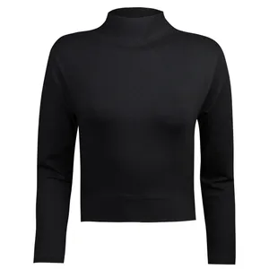 کراپ‌تی شرت آستین بلند زنانه ماییلدا مدل 4726-503