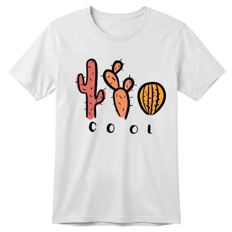 تی‌شرت آستین کوتاه بچگانه مدل کاکتوس کد p2 