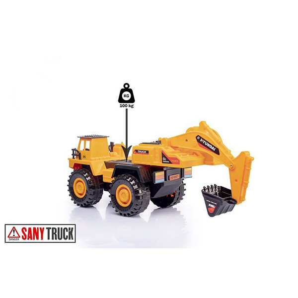 ماشین بازی طرح بیل مکانیکی مدل SANYTRUCK ماشین بازی طرح بیل مکانیکی مدل SANYTRUCK