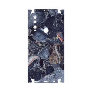 MAHOOT Broken black marble-FullSkin Cover Sticker for Honor 9X