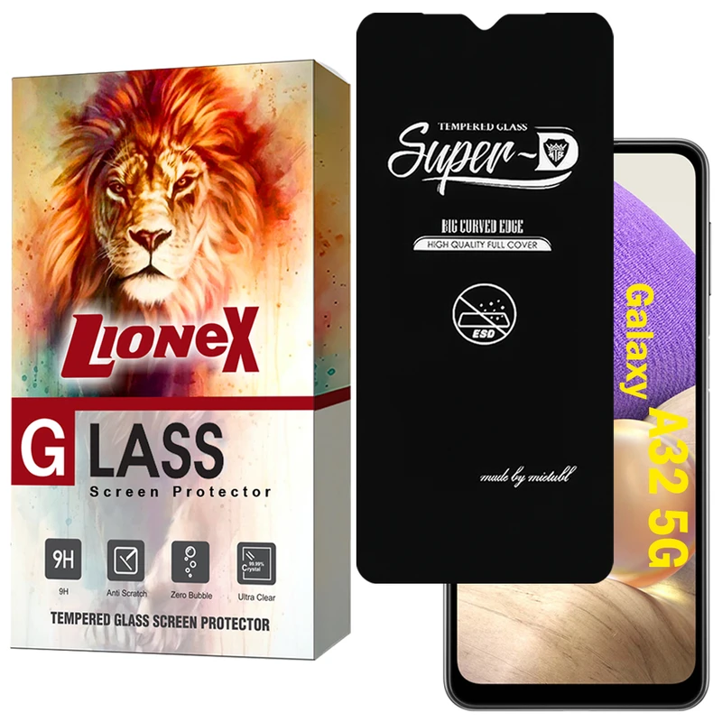 محافظ صفحه نمایش لایونکس مدل SUPERDNL مناسب برای گوشی موبایل سامسونگ Galaxy A32 5G