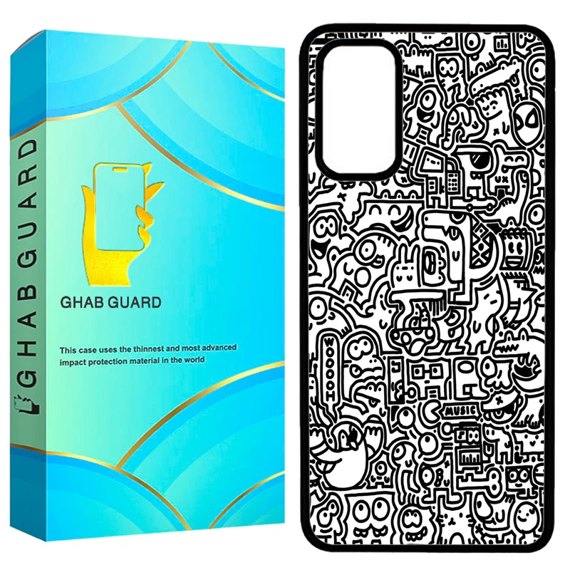 کاور قاب گارد طرح نقاشی مدل GA13G مناسب برای گوشی موبایل سامسونگ  Galaxy A13 4G / Galaxy A32 5G