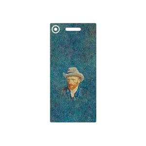 MAHOOT Self portrait with a gray felt hat Cover Sticker for Sony Xperia XZ1