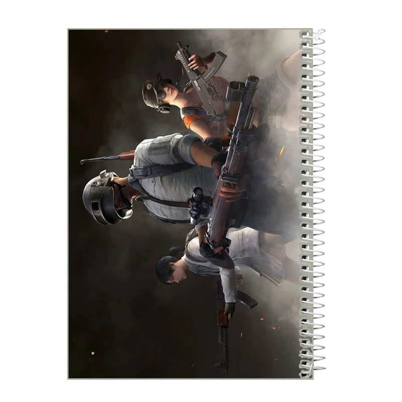 دفتر نقاشی 40 برگ طرح PubG کد tL7